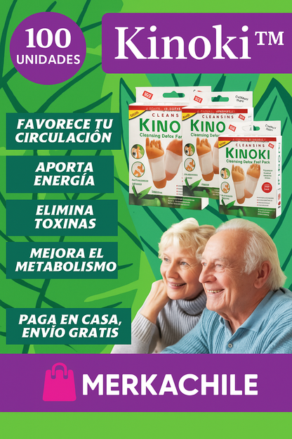 PARCHES KINOKI DESINTOXICANTES 100x1