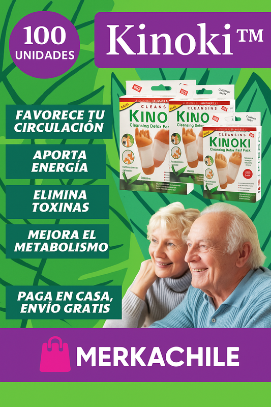 PARCHES KINOKI DESINTOXICANTES 100x1